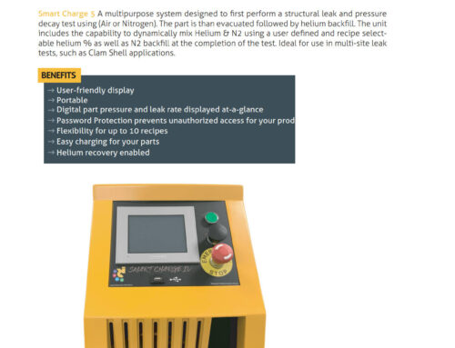 Case Study: Reducing Helium Waste in Tracer Gas Leak Testing