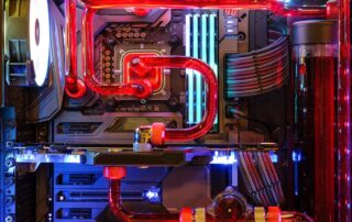 Liquid Cooling System for CPU